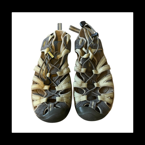 Keen Shoes - Keen Womans 7.5 Whisper Hiking Sandals $120 Water Shoes Camping Outdoors Green